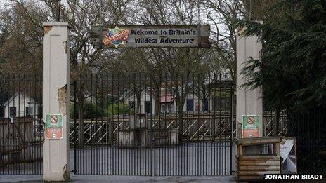 Chessington theme park remains closed after fire BBC News