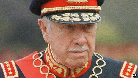 Gen Pinochet in 1998
