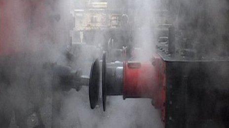Steam engine buffers