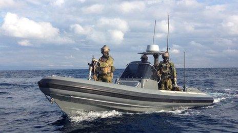 Patrol with Norwegian coast guard