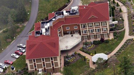 Mr Gulen's private compound in Pennsylvania
