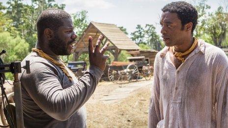Steve McQueen and Chiwetel Ejiofor