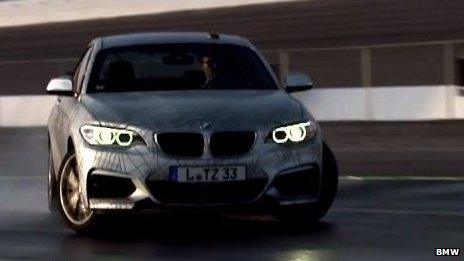 BMW power sliding