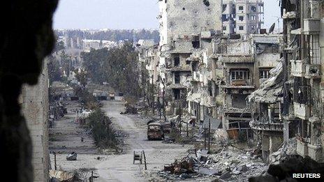 Homs: Syria Rebels 'die Trying To Break Siege' - BBC News