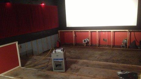 Inside the East Coast Cinema, courtesy Michael Hansell