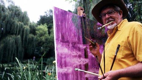 Rolf On Art in 2001