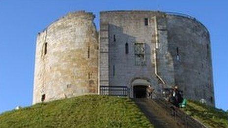 Clifford's Tower in York