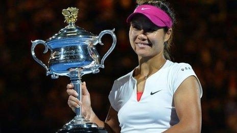 China media: Tennis star Li Na - BBC News