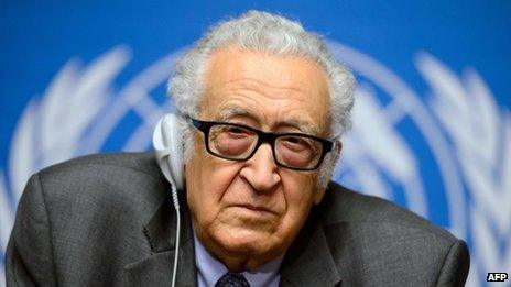 UN mediator Lakhdar Brahimi