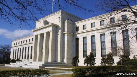 Exterior of US federal reserve
