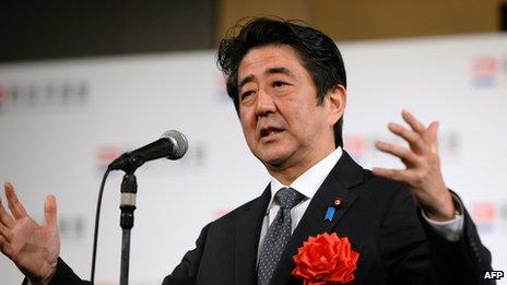 Japan Prime Minister Shinzo Abe