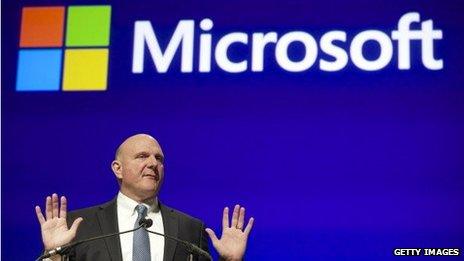 Microsoft's Steve Ballmer