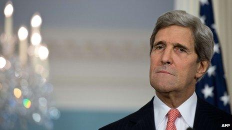 Secretary of State John Kerry aims for the history books - BBC News