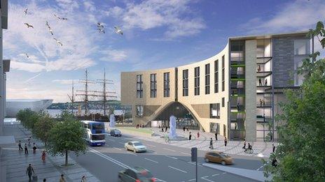 New Sleeperz hotel in Dundee