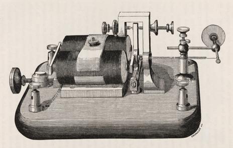 Telegraph receiver, 1860