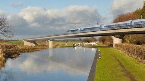 HS2 image of proposed train