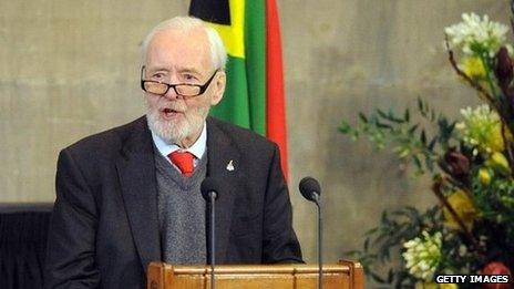 Tony Benn at Mandela tribute