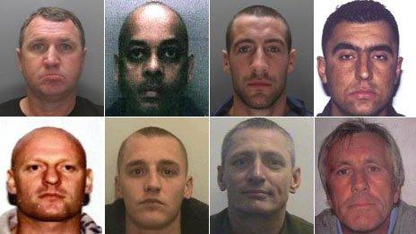 fugitives sought by NCA