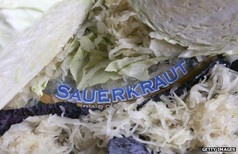 Sauerkraut, which was dubbed "liberty cabbage" during World War One.