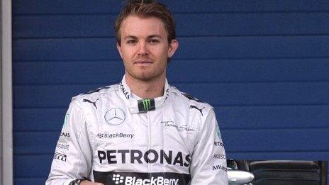 Mercedes driver Nico Rosberg