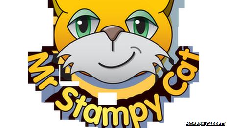 Mr Stampy Cat logo