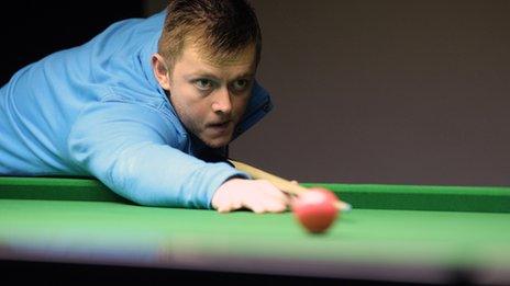 Mark Allen crashes out of Welsh Open