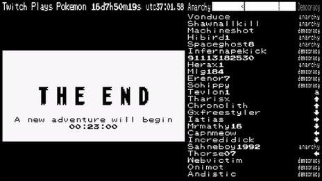 Twitch Plays Pokemon Completes Game c News