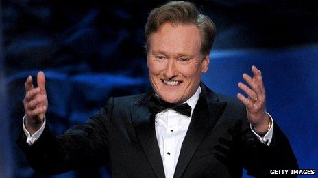 Comedian Conan O'Brien to host 2014 MTV Movie Awards - BBC News