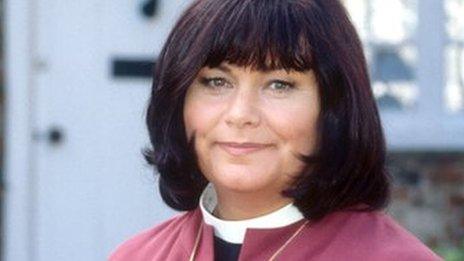 Dawn French as The Vicar of Dibley