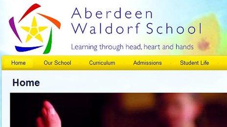 Aberdeen Waldorf website