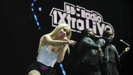 Iggy Azalea performing at 1Xtra Live in Liverpool