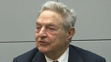Billionaire investor George Soros