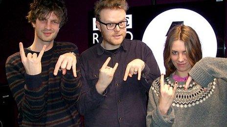 Many of the acts with PRS funding, like Wolf Alice, have been backed by Radio 1