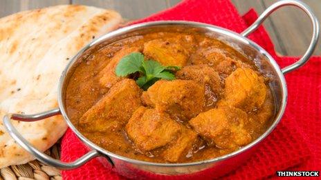 A curry dish