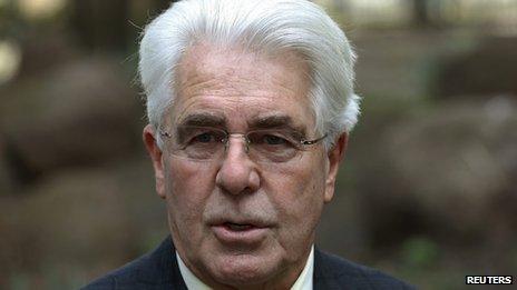 Max Clifford 'told model he had slept with Diana Ross' - BBC News