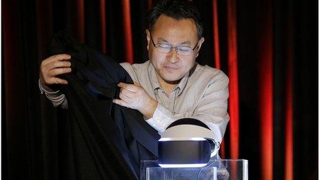 Shu Yoshida unveils VR headset