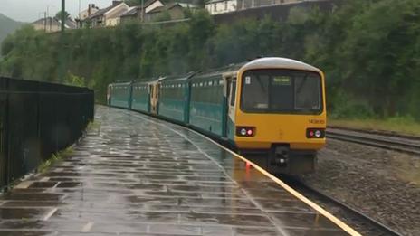 Train at station