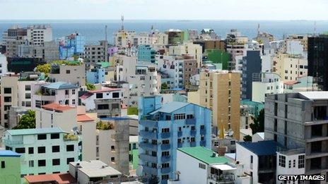 Male, the Maldives' capital