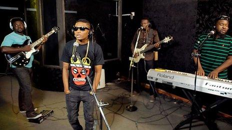 Wizkid in the Live Lounge