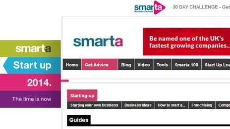 Smarta's website