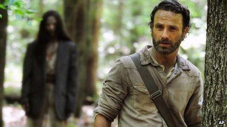 Andrew Lincoln, series four of The Walking Dead