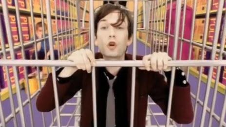 Jarvis Cocker in Pulp's Common People video