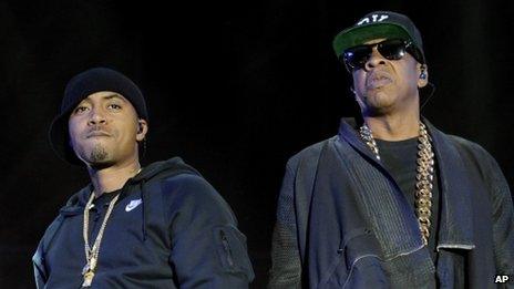 Jay Z and Nas