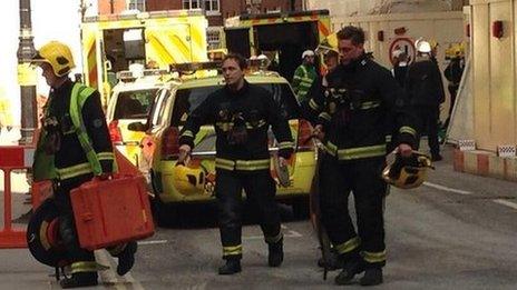 London building collapse man named as Dainius Rupsys - BBC News