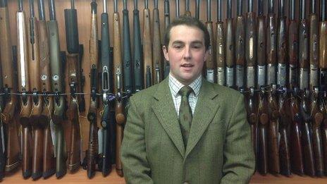 William Phayer, from A&J Saddlery Country Clothing and Gun Room in Southam, said it could put people off taking up gun pursuits