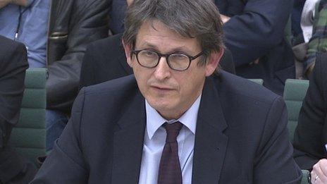 Alan Rusbridger before the Home Affairs Select Committee on 3 December 2013