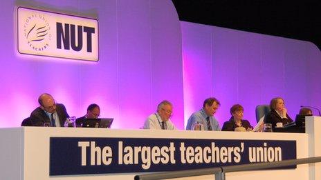 The NUT conference in Brighton