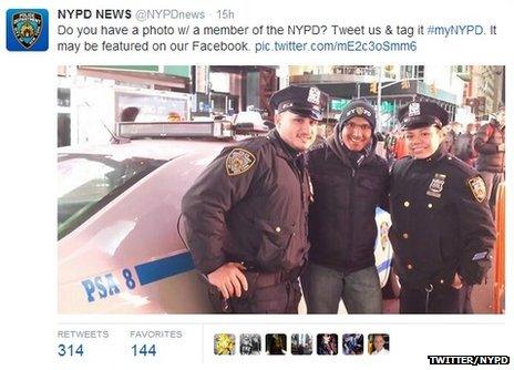 NYPD Tweet