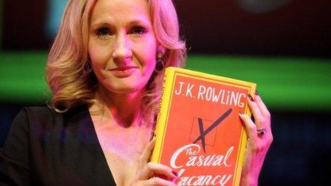 JK Rowling holds new novel