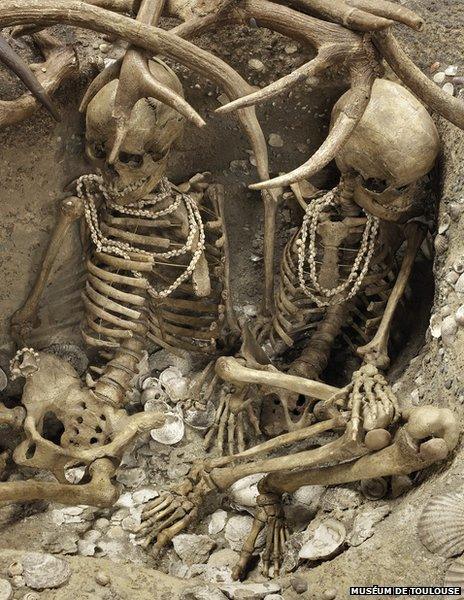 These young Mesolithic women from Teviec, Brittany, were brutally murdered. As sea levels rose competition for resources may have intensified